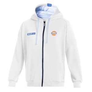 SPARCO pulover GULF HOODED FULL ZIP W01