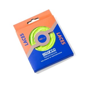 SPARCO Nadomestne vezalke za čevlje FLURO YELLOW