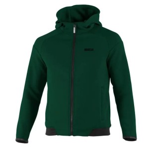 SPARCO Pulover HOODY temno zelen