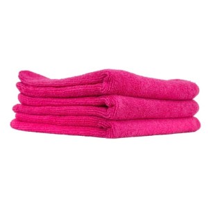 CHEMICAL GUYS microfiber towels pink 3 kos